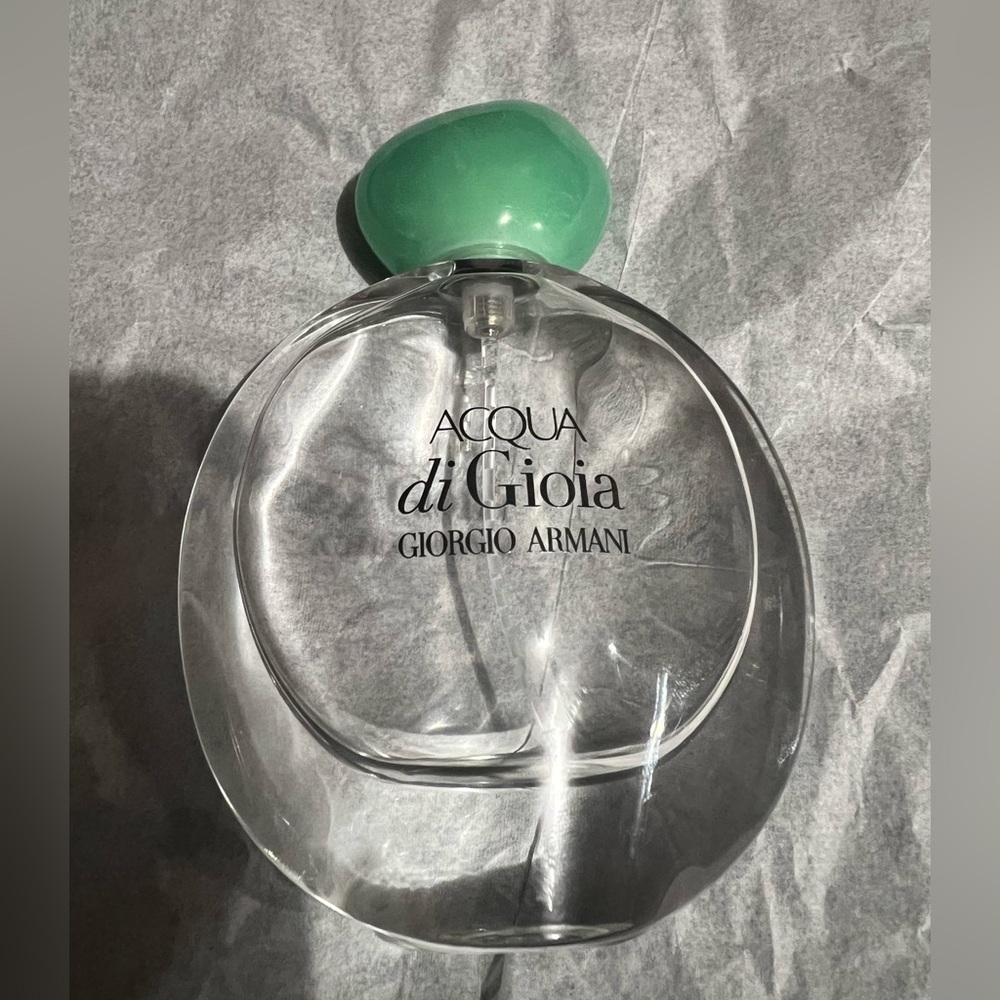 EMPTY BOTTLE! Acqua Di Gioia By Giorgio Armani Women 1.7 oz Eau De Parfum EMPTY!
